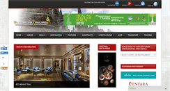 Desktop Screenshot of destinationthailandnews.com